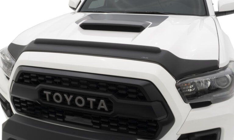 AVS 14 18 Toyota Tundra Aeroskin II Textured Low Profile Hood Shield