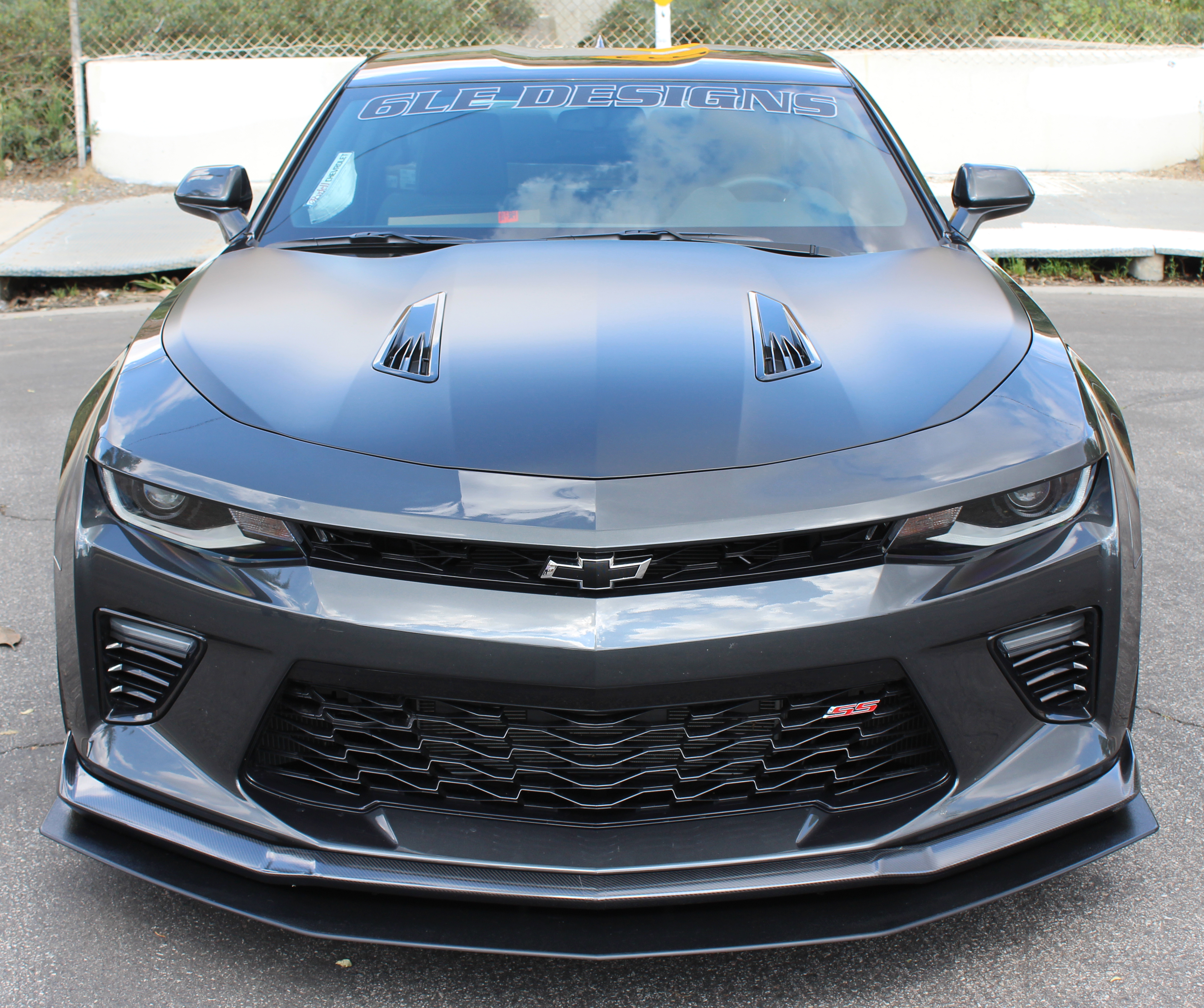 2016 18 Camaro Ss Rs Front Splitter For Cars With Front Lip Abs