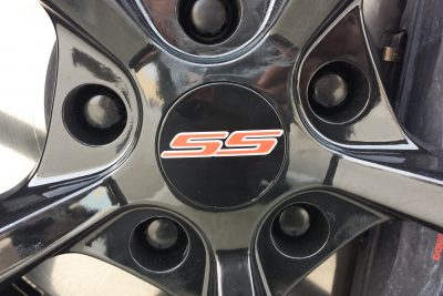 "SS" Wheel Centercap Overlays