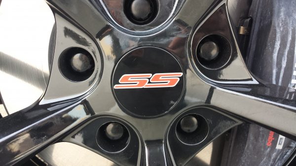 "SS" Wheel Centercap Overlays