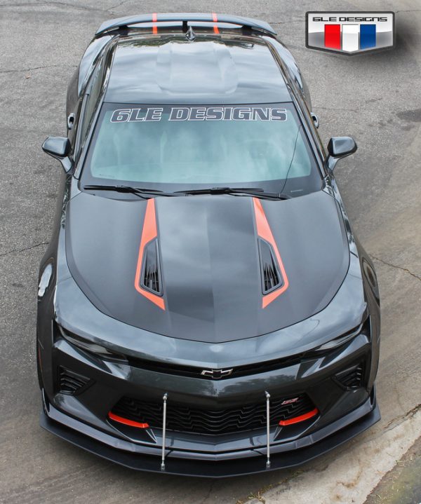 2016+ Camaro SS 50th Anniversary Style Stripe - Image 2