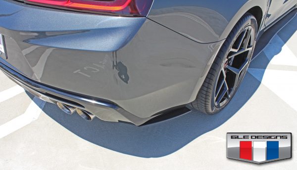 2016 Camaro SS RS Rear Bumper Splitters