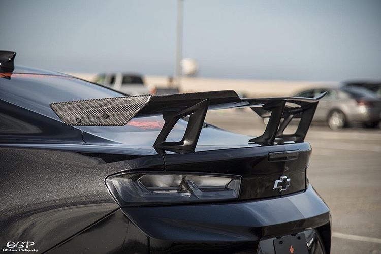2016 18 Camaro Iroc Z Zl1 1le Style Spoiler Carbon Fiber Magg