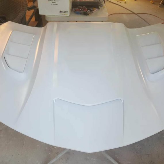 2016-2021 Camaro IROC-Z Hood with Louvers - FIBERGLASS | MAGG Performance