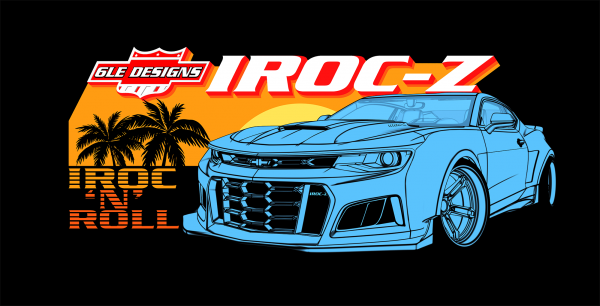 IROC-Z by 6LE T Shirt - Image 2