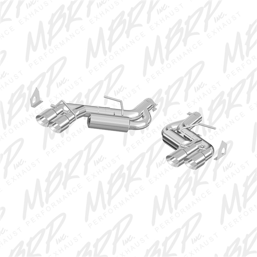 2016-2019 Camaro SS - MBRP 3" Axle-Back Exhaust - Aluminized Steel