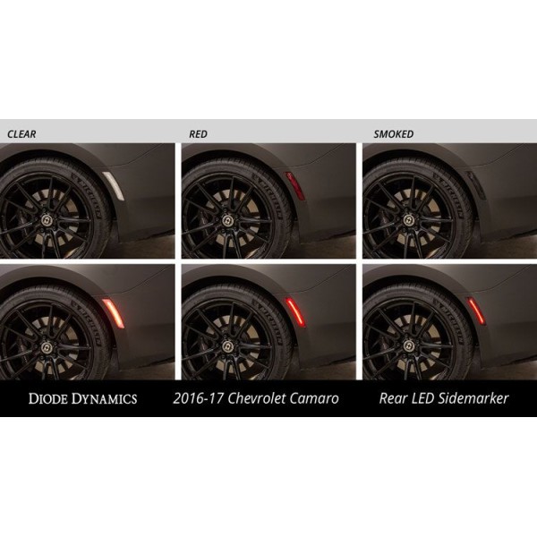 2016-2019 Camaro - Diode Dynamics LED Sidemarkers - Clear - Image 3