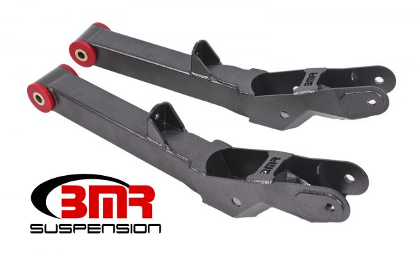 BMR 10-15 5th Gen Camaro Rear Lower Control Arms Non-Adj. (Polyurethane) - Black Hammertone