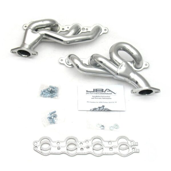 JBA 08-09 Pontiac G8 6.0/6.2L LS 1-3/4in Primary Silver Ctd Cat4Ward Header - Image 2